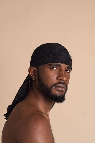 black men wearing durags.